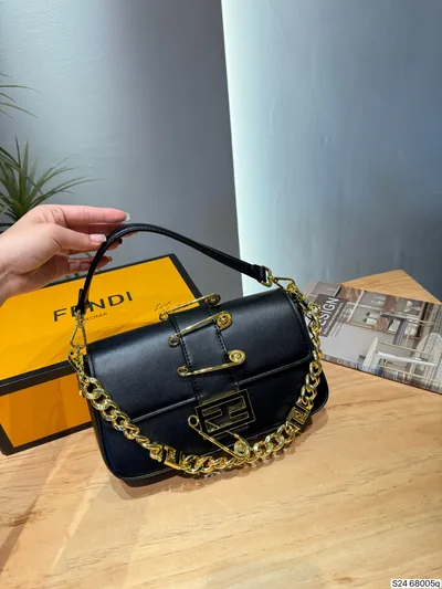 Fendi Safety Pin Baguette Bag