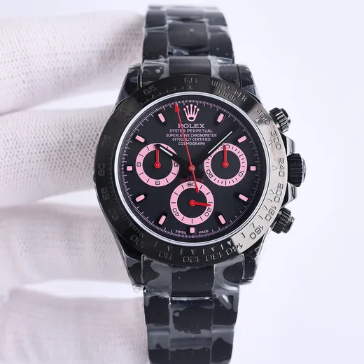 ROLEX Daytona Series Latest Ultra-thin Upgrade Daytona Steel All Black